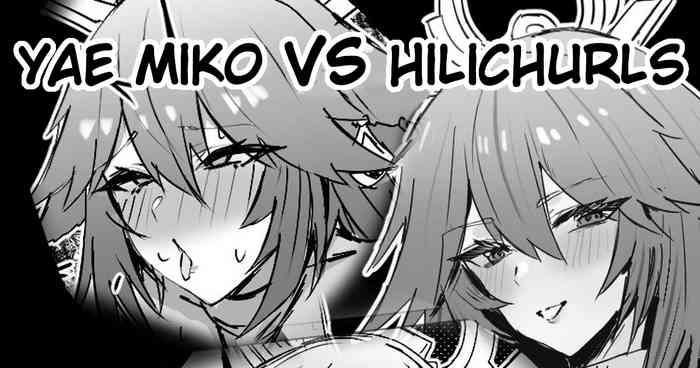 yae miko vs hilichurls cover